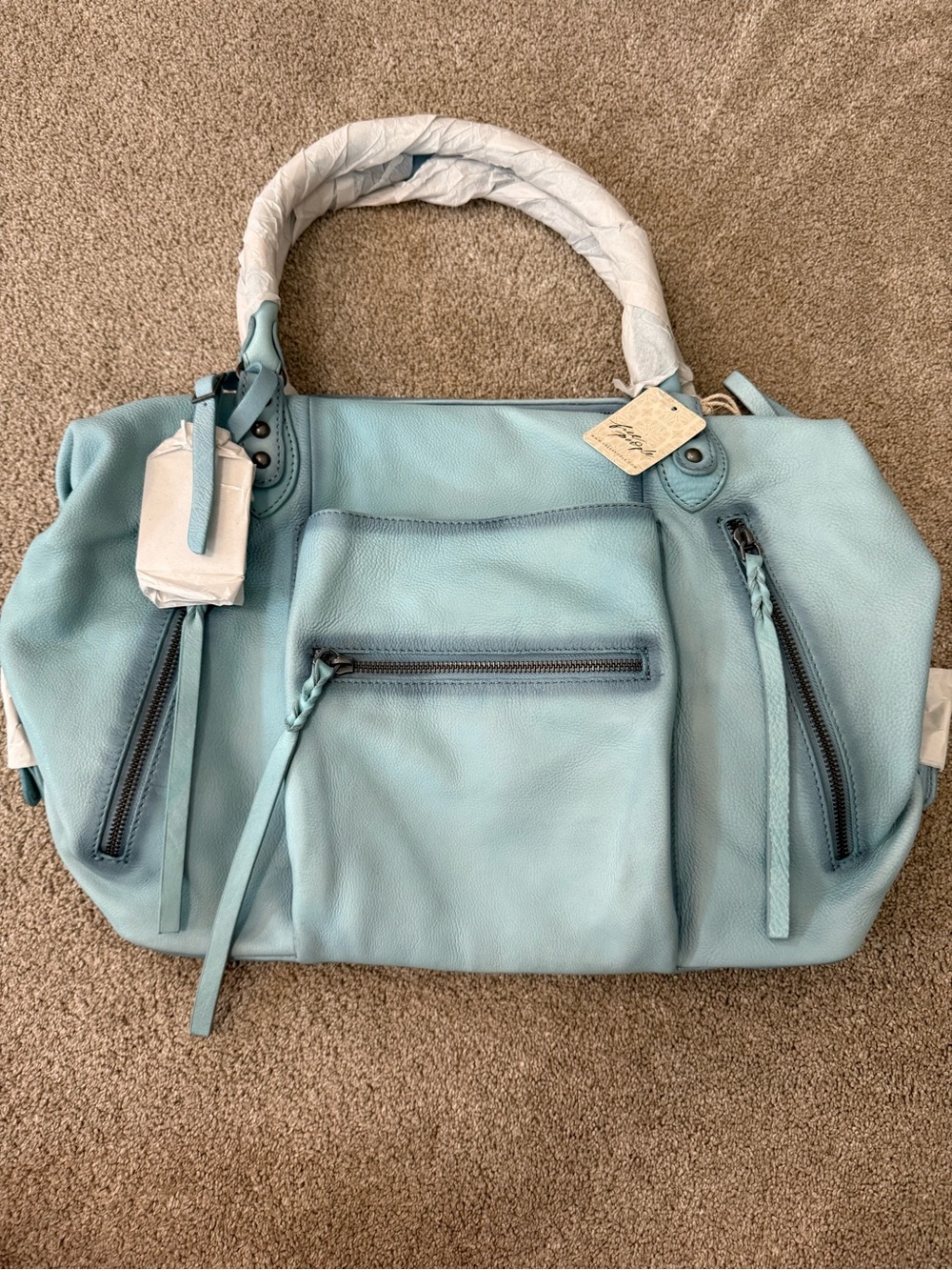 We The Free Emerson Tote Bag washed sail NWT